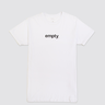 camiseta empty branco