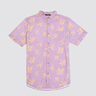 camisa viscose algas lilas