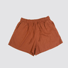 shorts linho ferrugem