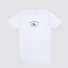 camiseta ying yang branco