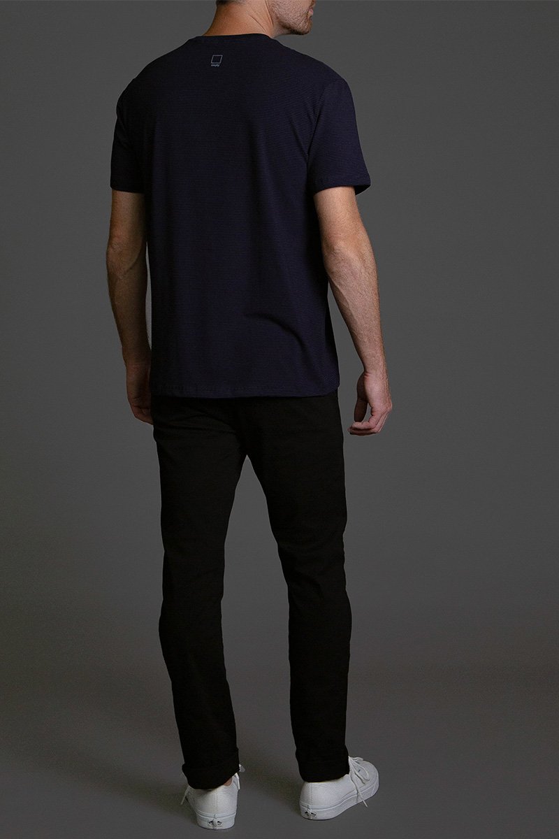 05 camiseta stripe azul