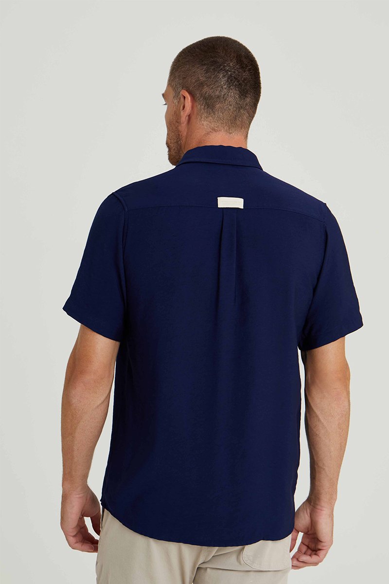 04 camisa viscose basico azul marinho