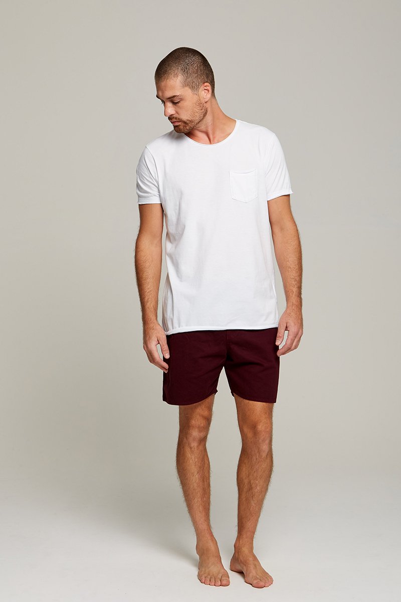 01 camiseta pocket fio branco