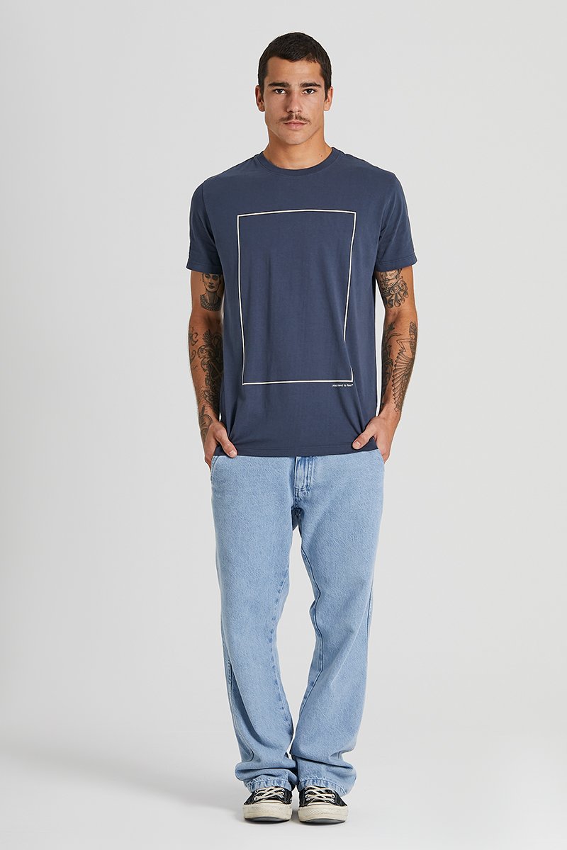 44 calca jeans concept azul