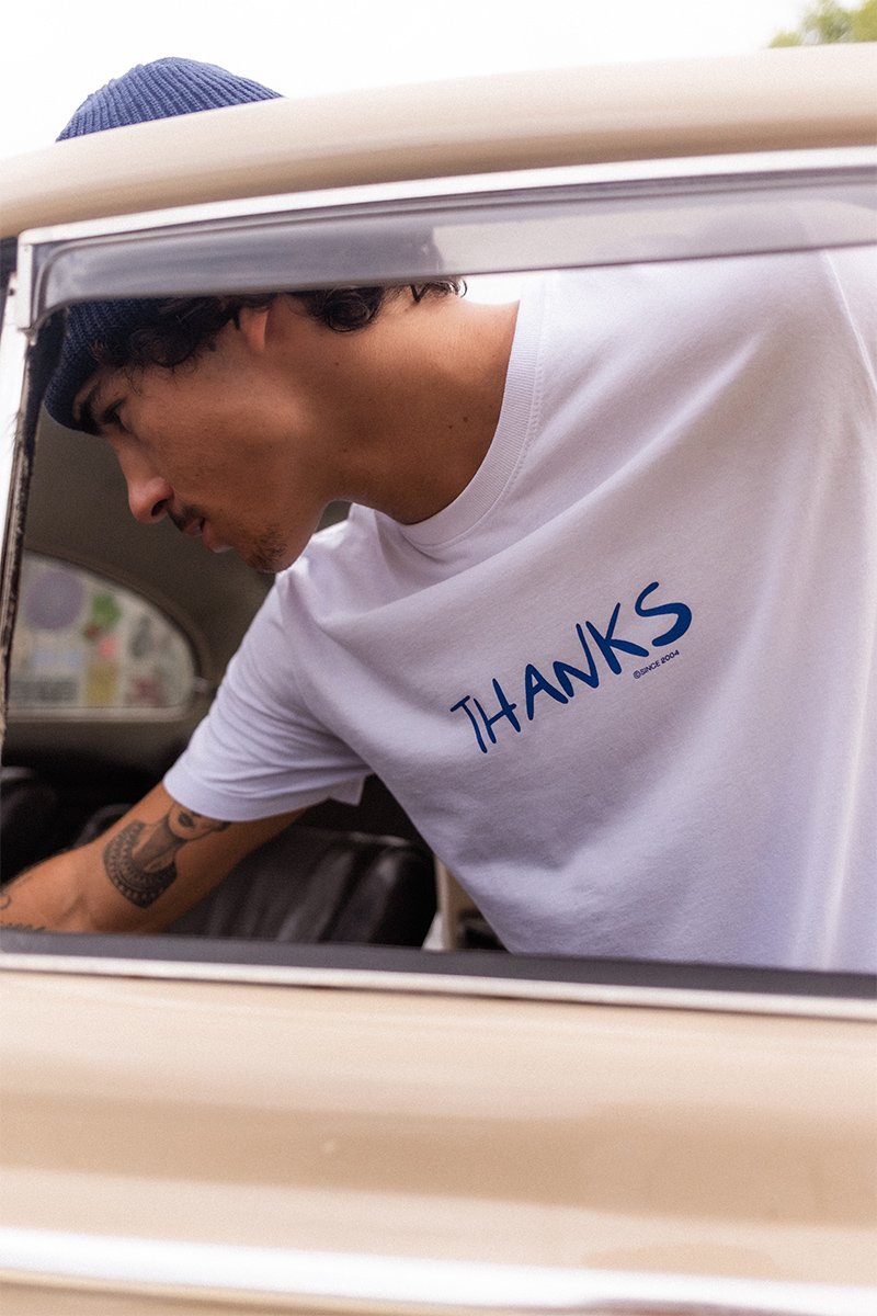 07 camiseta thanks branco