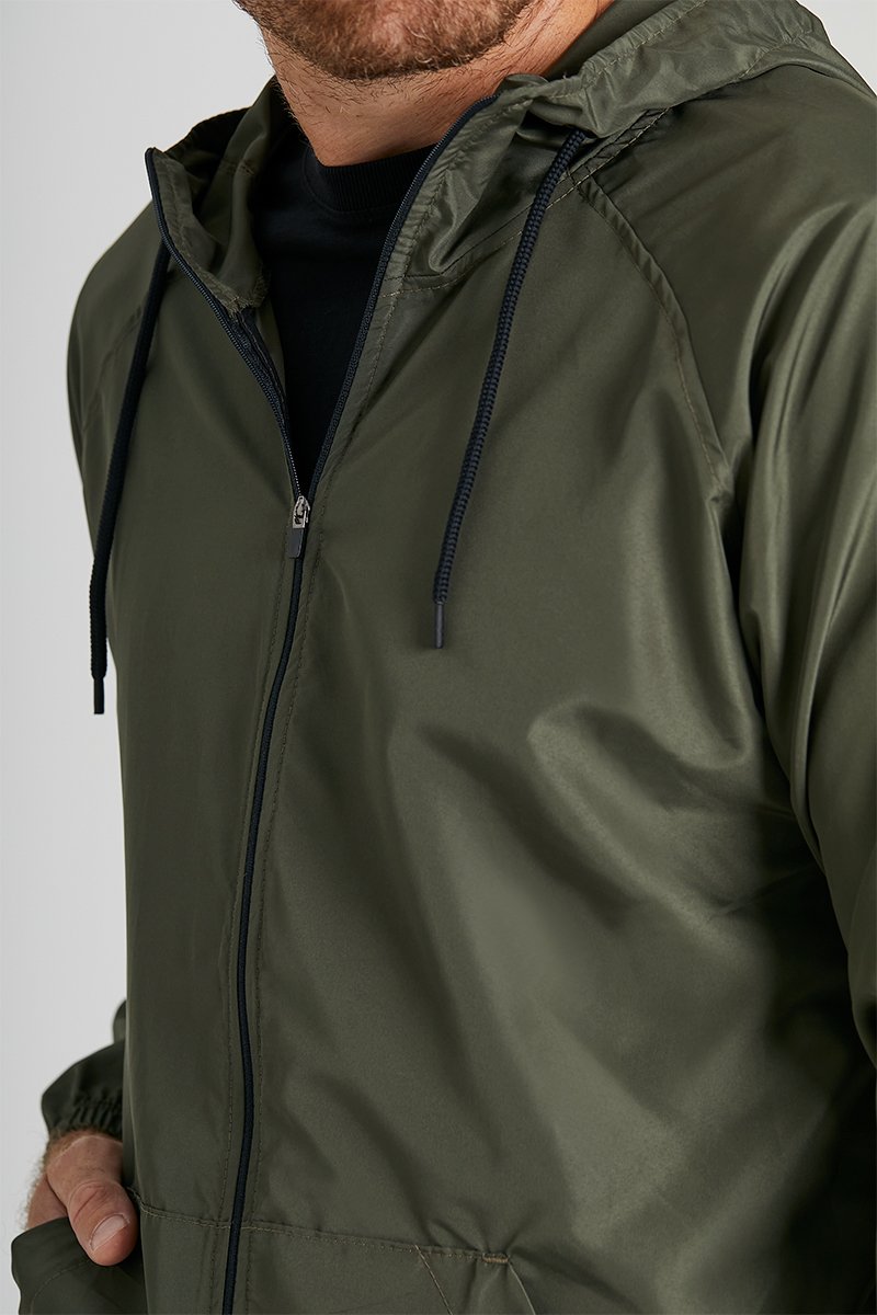 10 corta vento basico branco