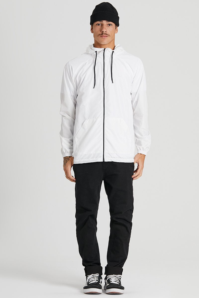 12 corta vento basico branco