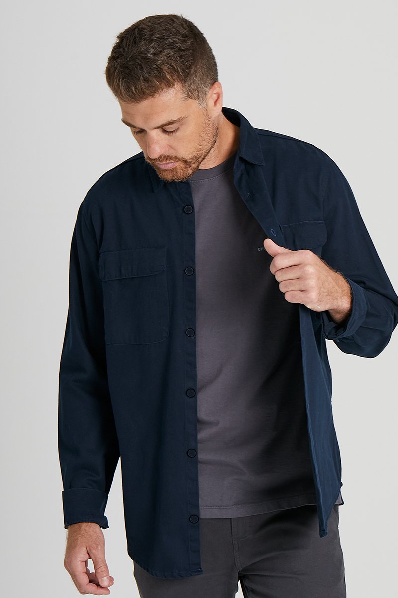 11 camisa ml flanela areia