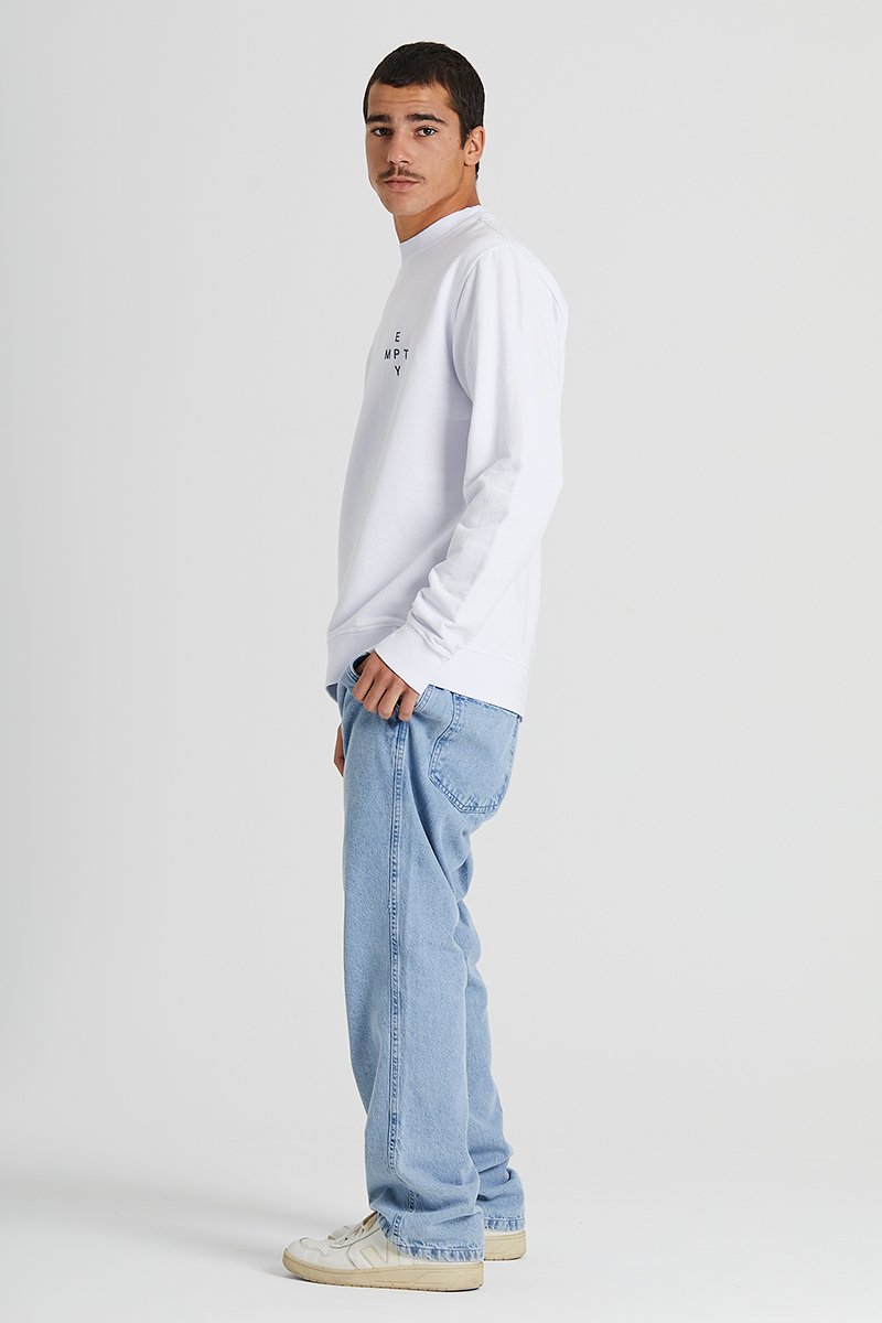 04 moletom careca empty azul marinho