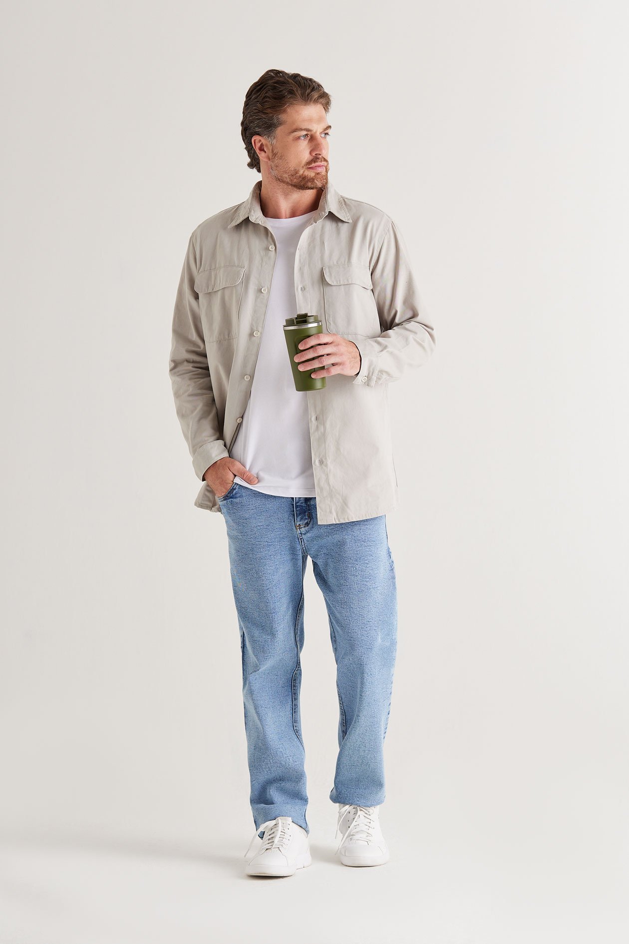 13 camisa manga longa versatille